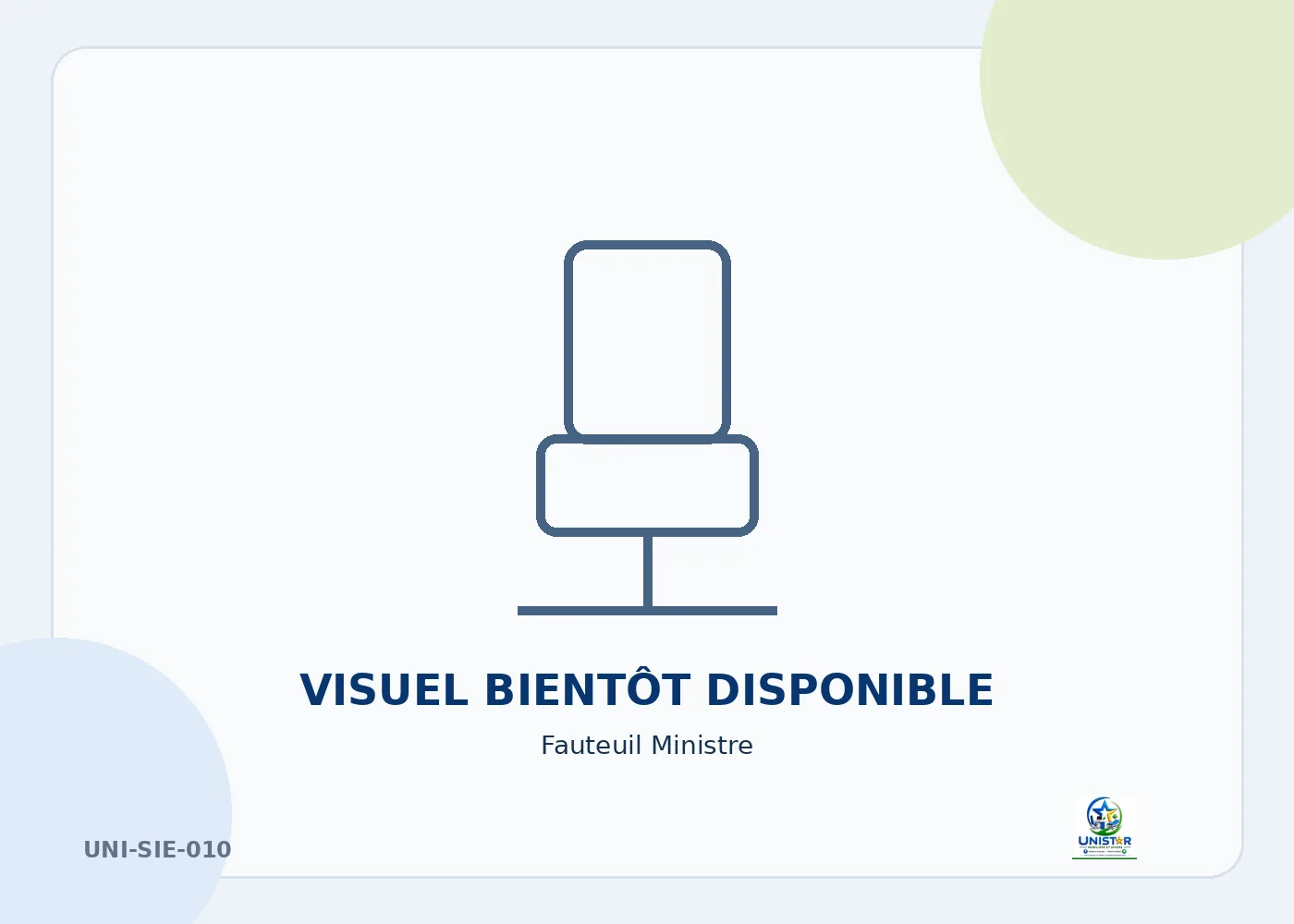Fauteuil Ministre