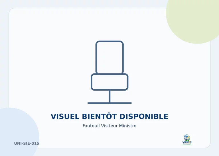 Fauteuil Visiteur Ministre - UNISTAR